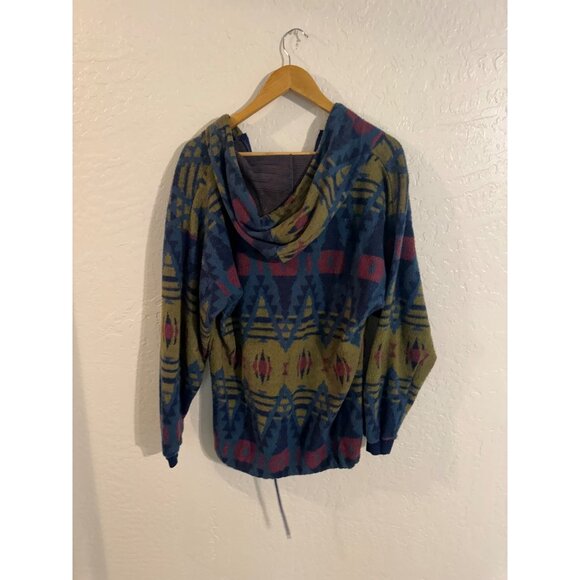 Pazzo 90’s Vintage Southwestern Western Cowboy Style Aztec Pullover Sweater - Picture 9 of 9